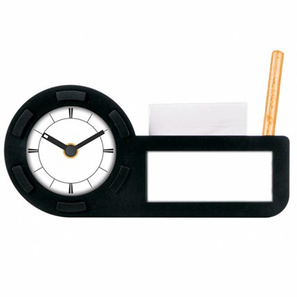 Clock N Pen Stand For Office