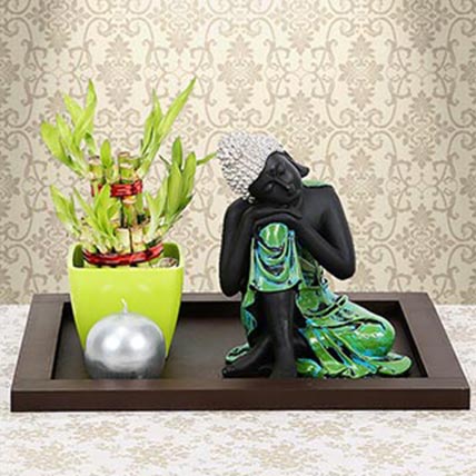 Lucky Buddha Tray