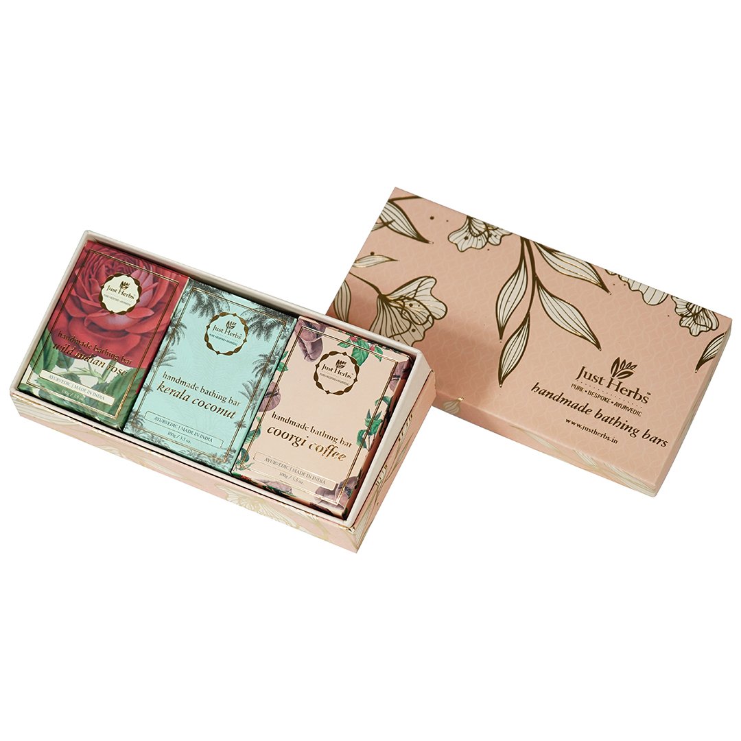 Handmade Bathing Bar Trio