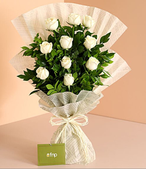 A Cool Breeze Roses Bouquet