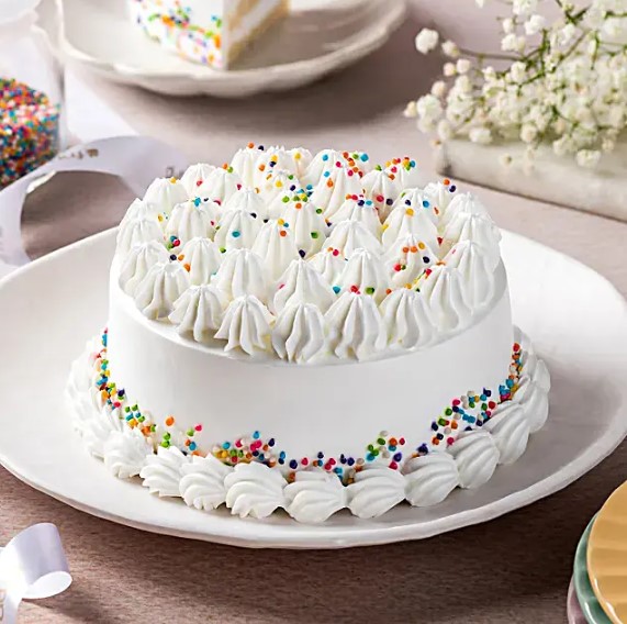 Vanilla Buttercream Cake Half Kg