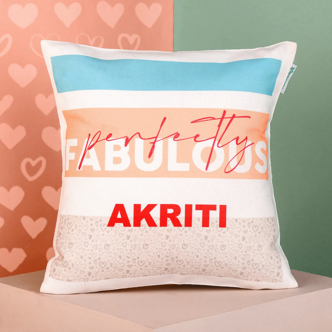 Personalized Perfectly Fabulous Cushion